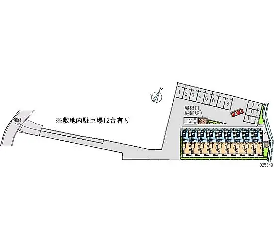 ★手数料０円★静岡市清水区八木間町　月極駐車場（LP）